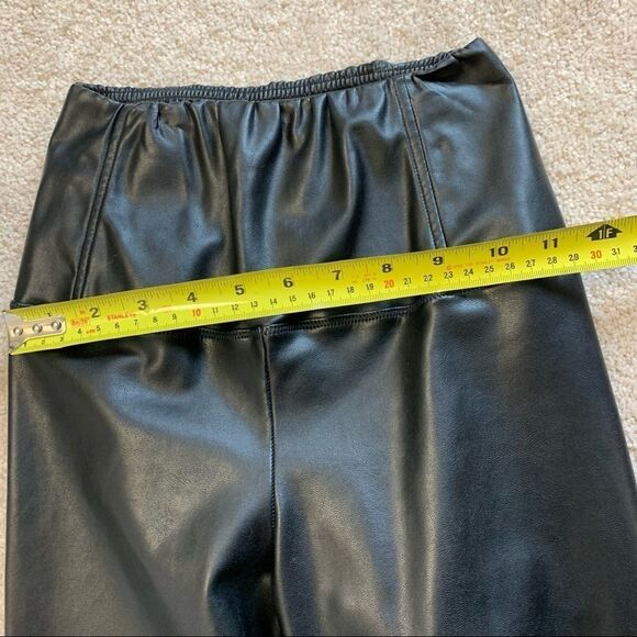 ARITZIA Wilfred Free Black Daria Faux leather leggings high waisted XS - Picture 6 of 11